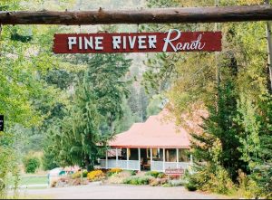 Pine River Ranch Entrance Sign